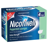 Nicotinell Stop Smoking Peppermint Lozenge Extra Strength 4mg 216 Pack